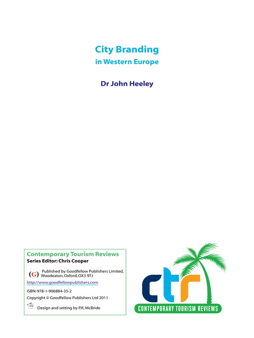 Title details for City Branding by John Heeley - Available